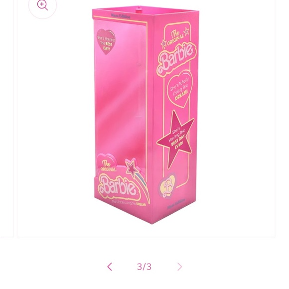 Barbie Movie Limited Edition  Regal Box Popcorn Tub NWT - Picture 3 of 7